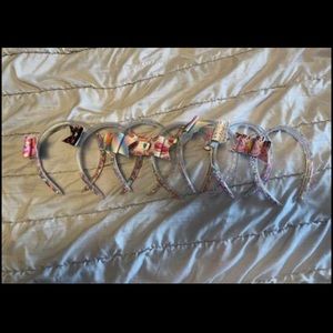 New Handmade candy themed headbands with bows.